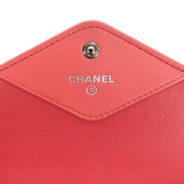 CHANEL(シャネル)のシャネル CHANEL 長財布 ココマーク フラップ レザー 赤 レディースのファッション小物(財布)の商品写真