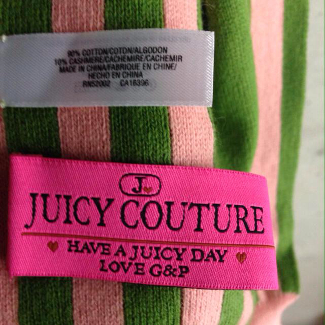 Juicy Couture(ジューシークチュール)のジューシークチュール＊マフラー レディースのファッション小物(マフラー/ショール)の商品写真