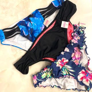 ヴィクトリアズシークレット(Victoria's Secret)の新品 Victoria’s Secret PINK 水着 ボトムス3点 ⑧(水着)