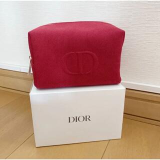 Christian Dior - 新品未使用✨ディオール❤️ポーチ　赤
