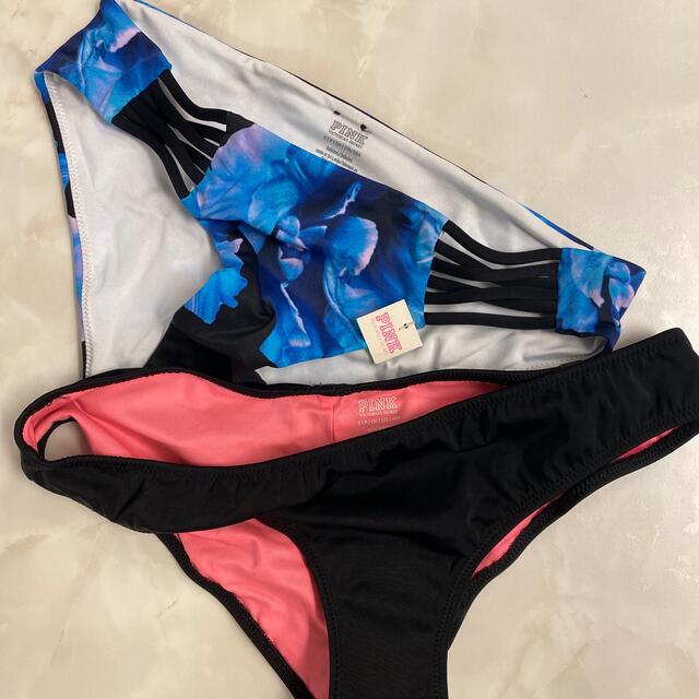 Victoria's Secret(ヴィクトリアズシークレット)の新品 Victoria’s Secret PINK 水着 ボトムス2点 ⑨ レディースの水着/浴衣(水着)の商品写真