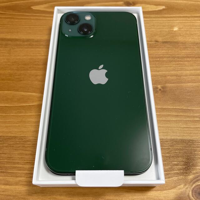 Apple(アップル)のアップル iPhone13 128GB グリーン  スマホ/家電/カメラのスマートフォン/携帯電話(スマートフォン本体)の商品写真