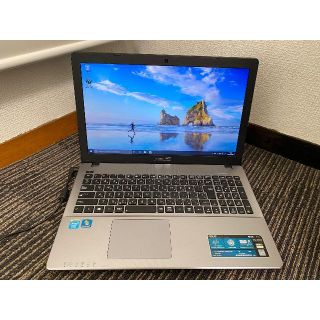 ASUS ノートパソコン X54C Office2019 Webカメラ!OK⑩ＳＤカード