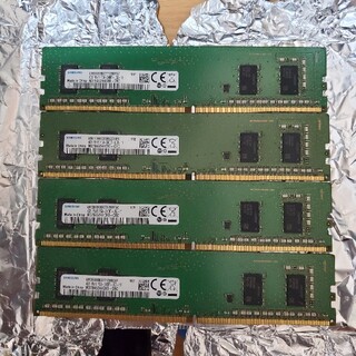 SAMSUNG - デスクトップPC用 SDRAM 16GB メモリ PC4-(DDR4) 4GB