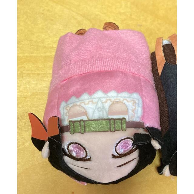 鬼滅の刃 竈門禰豆子 もちころりん2点セット エンタメ/ホビーのおもちゃ/ぬいぐるみ(キャラクターグッズ)の商品写真