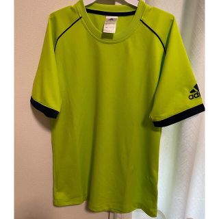 アディダス(adidas)の★adidas メンズTシャツ Sサイズ　蛍光イエロー★(Tシャツ/カットソー(半袖/袖なし))