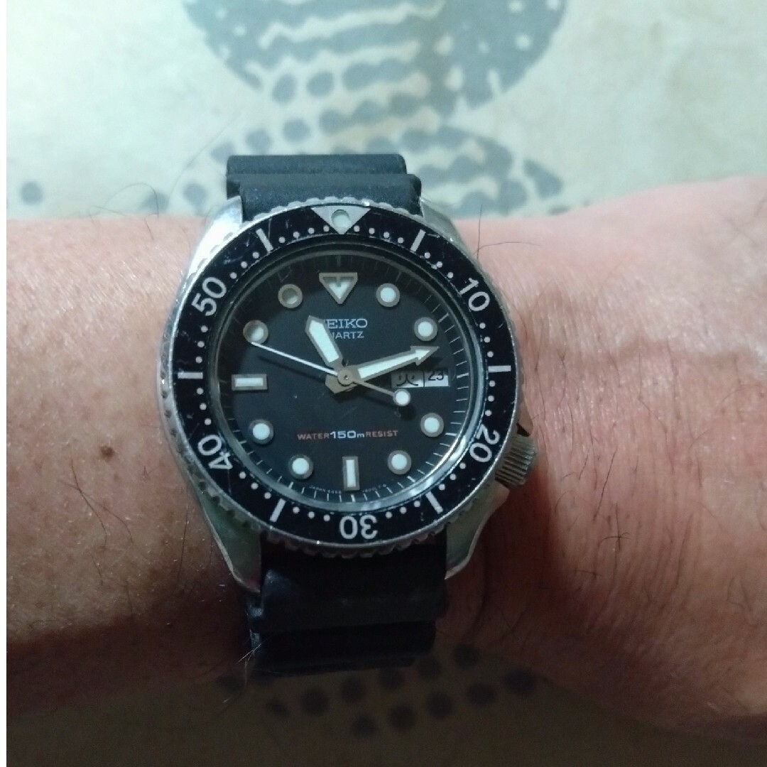 SEIKO(セイコー)のセイコー SEIKO クォーツ 150Mダイバーズ ウォッチ型番 6 メンズの時計(腕時計(アナログ))の商品写真