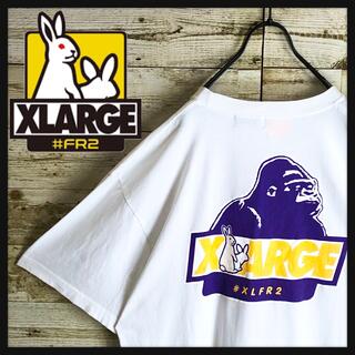 XLARGE - 即完売 FR2エクストララージ コラボ ビックロゴ入り tシャツ 入手困難