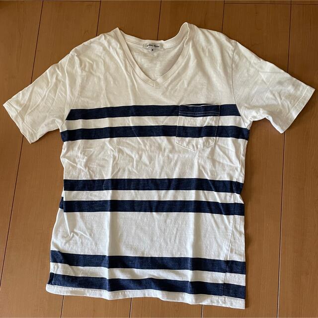 GLOBAL WORK(グローバルワーク)のボーダー Tシャツ　半袖　GLOBAL WORK グローバルワーク メンズのトップス(Tシャツ/カットソー(半袖/袖なし))の商品写真