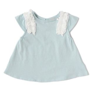 プティマイン(petit main)の♡petit main♡袖フリルカットチュニック♡(Tシャツ/カットソー)