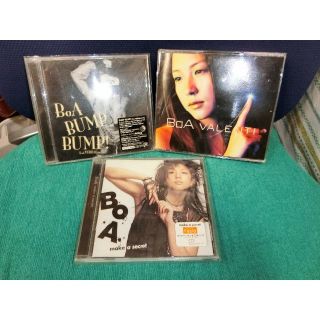 【BoA】CD３枚セット(アルバム含む)(ポップス/ロック(邦楽))