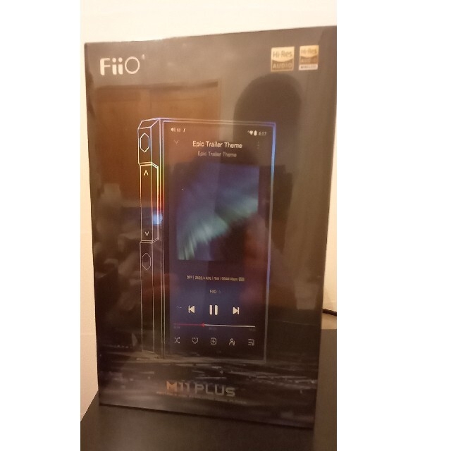 新品未開封●FiiO デジタルオーディオプレイヤーM11 Plus ESS スマホ/家電/カメラのオーディオ機器(ポータブルプレーヤー)の商品写真