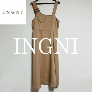 イング(INGNI)の【新品未使用】（縫製ミスあり）INGNI イング ジャンパースカート(ひざ丈ワンピース)