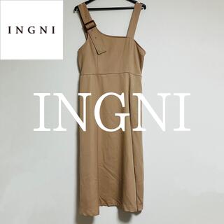 INGNI - 【新品未使用】（縫製ミスあり）INGNI イング ジャンパースカート