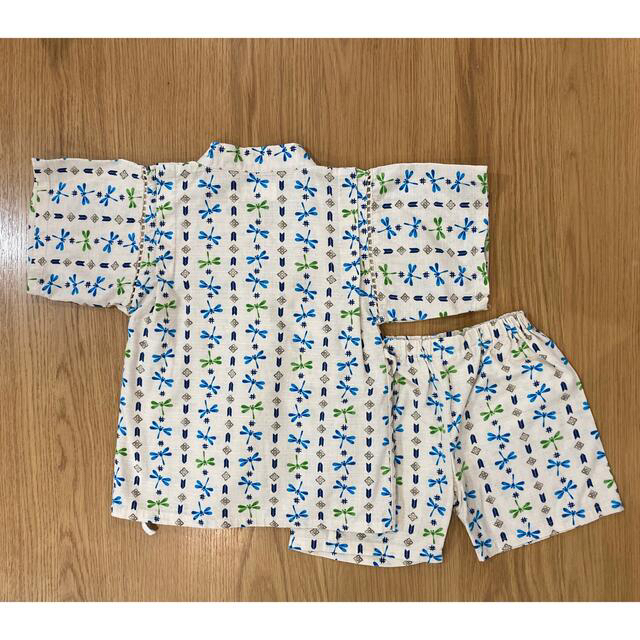 甚平　100 120 ２枚セット　男の子　兄弟 キッズ/ベビー/マタニティのキッズ服男の子用(90cm~)(甚平/浴衣)の商品写真