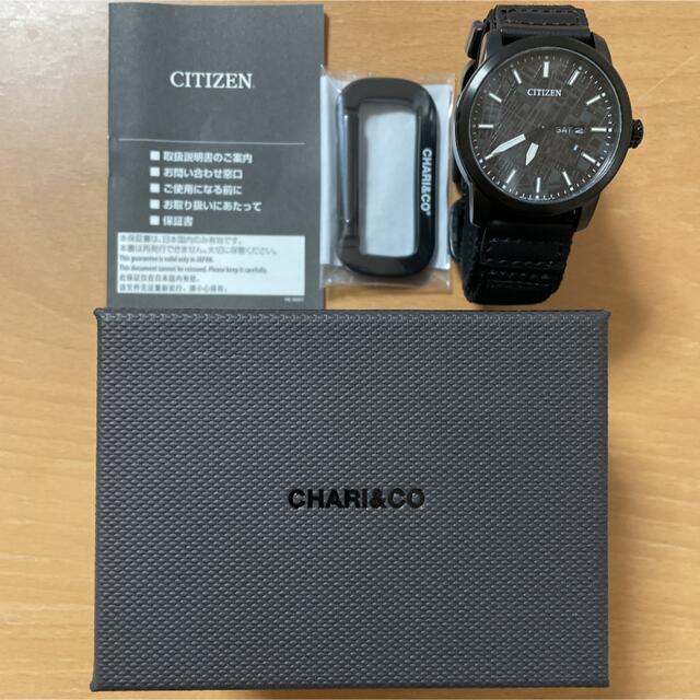 新品 腕時計 CITIZEN CHARI&CO エコドライブ搭載 カラビナ付き