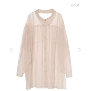 バブルス(Bubbles)のmelt the lady  translucent shirt 即日発送(シャツ/ブラウス(長袖/七分))