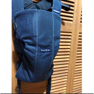 ベビービョルン(BABYBJORN)のベビービョルン 抱っこ紐 ベビーキャリアmini メッシュ(抱っこひも/おんぶひも)