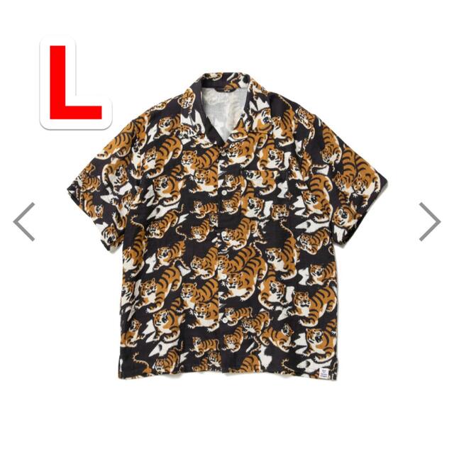 HUMAN MADE TIGER GAUZE ALOHA SHIRT