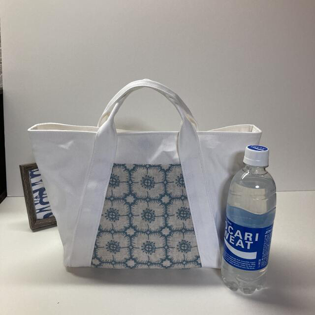 ミナペルホネン✕倉敷帆布 ハンドメイド トートバッグ anemone ミナペルホネン✕倉敷帆布 ハンドメイド トートバッグ anemone