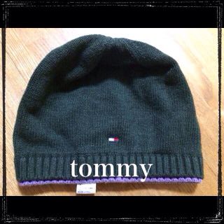 トミーヒルフィガー(TOMMY HILFIGER)の未使用♡tommyニット帽(ニット帽/ビーニー)