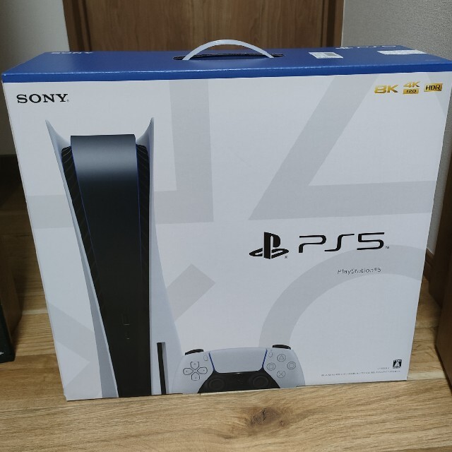 SONY(ソニー)の値下げ！7/2購入品。新品。PlayStation5 CFI-1100A01 エンタメ/ホビーのゲームソフト/ゲーム機本体(家庭用ゲーム機本体)の商品写真