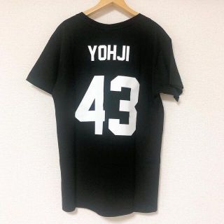 ヨウジヤマモト(Yohji Yamamoto)のLES(ART)ISTS ヨウジヤマモト Tシャツ Sサイズ 黒 バックプリント(Tシャツ/カットソー(半袖/袖なし))