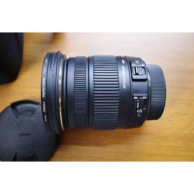 Nikon(ニコン)の【Nikon用】Sigma 17-50mm F2.8 OS HSM スマホ/家電/カメラのカメラ(レンズ(ズーム))の商品写真