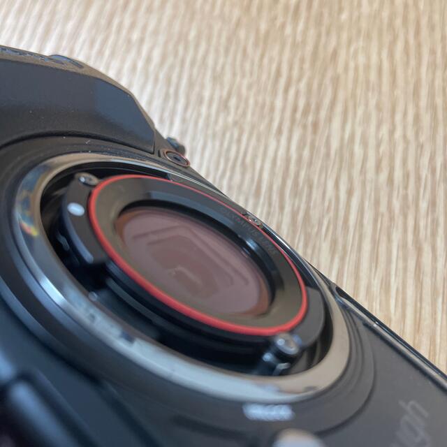 OLYMPUS(オリンパス)のOLYMPUS TG-6 BLACK 美品（アダプタ、フィルタ付き） スマホ/家電/カメラのカメラ(コンパクトデジタルカメラ)の商品写真