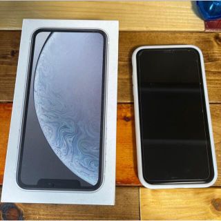 アイフォーン(iPhone)のiPhone xr white 128gb(スマートフォン本体)