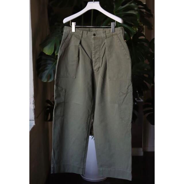 COMOLI(コモリ)の完売品 A.PRESSE 22AW USAF Hemmed Bottoms 1 メンズのパンツ(ワークパンツ/カーゴパンツ)の商品写真