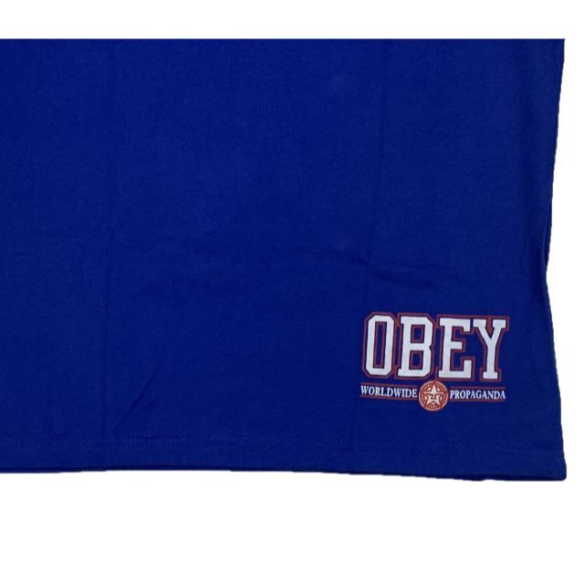 OBEY(オベイ)のOBEY オベイ ブランド ボックスロゴ 半袖Tシャツ XL メンズのトップス(Tシャツ/カットソー(半袖/袖なし))の商品写真