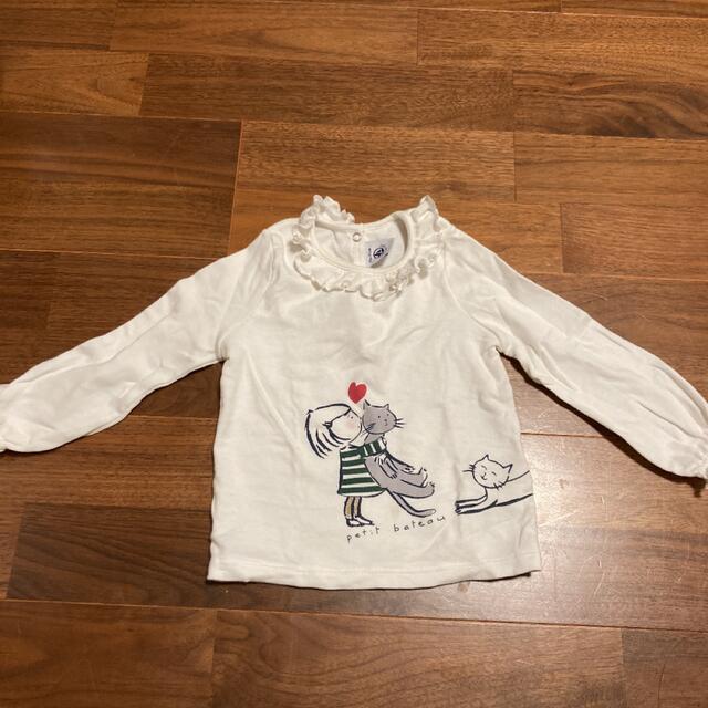 PETIT BATEAU(プチバトー)のプチバトー　長袖トップス キッズ/ベビー/マタニティのベビー服(~85cm)(シャツ/カットソー)の商品写真