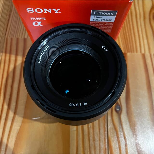 SONY 85mm f1.8 単焦点 フルサイズ