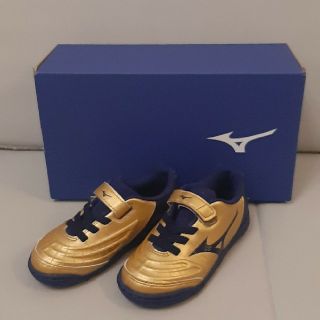 ミズノ(MIZUNO)のミズノ　ジュニア　サッカースパイク　新品　17cm　幅広タイプ(スニーカー)