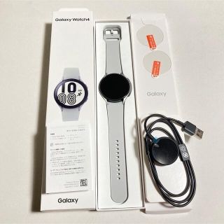 ギャラクシー(Galaxy)の国内正規品 Galaxy Watch4 44mm シルバー スマートウォッチ(その他)