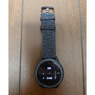 ガーミン(GARMIN)のガーミン GARMIN vívomove Style Black Pepper(腕時計(デジタル))