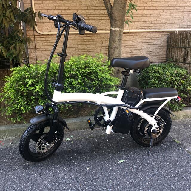 新品 めちゃ早 リミッターカット フル電動自転車 アクセル付 モペット
