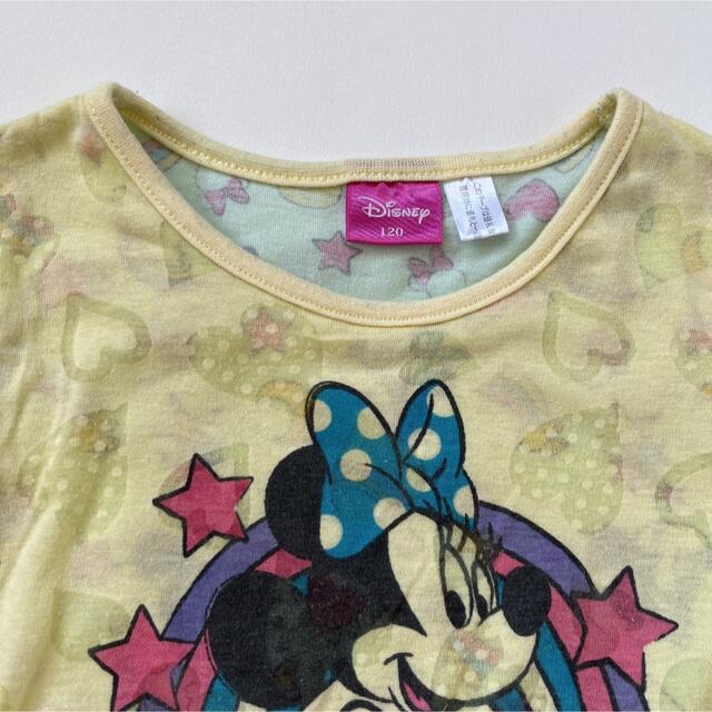 Disney(ディズニー)のディズニー ミニーマウス　ワンピース　120cm キッズ/ベビー/マタニティのキッズ服女の子用(90cm~)(ワンピース)の商品写真