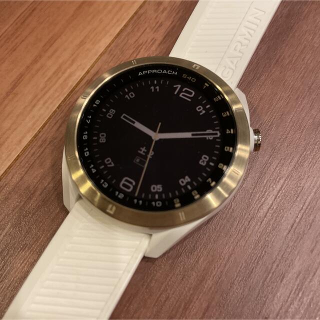 Garmin approach S40 ゴルフ ウォッチ ホワイト Garmin approach S40 ゴルフ ウォッチ ホワイト