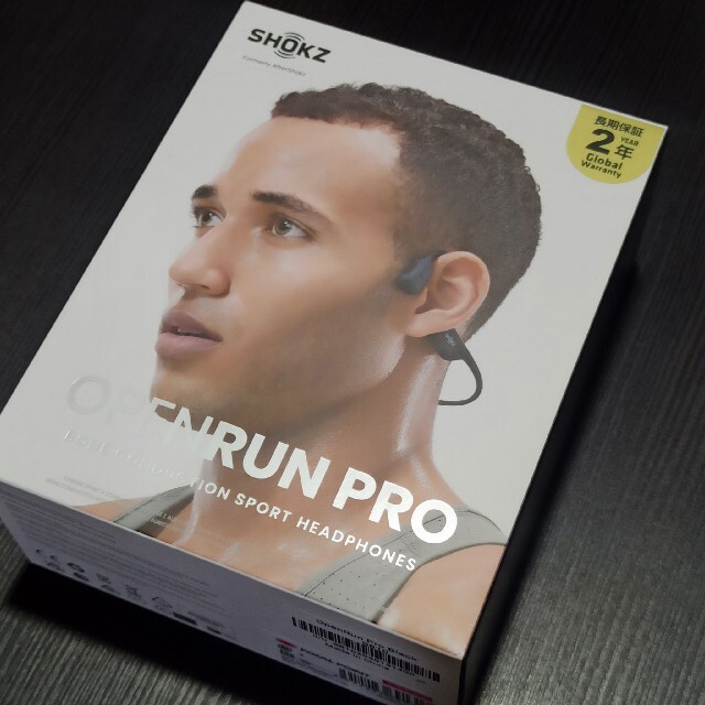 最低価格 Shokz OpenRun Pro 骨伝導ヘッドホンBluetooth