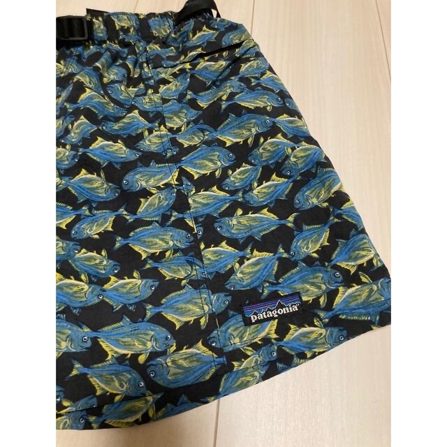 パタゴニア 2000年モデル リバーショーツ 総柄 魚群 シマアジ トラウト