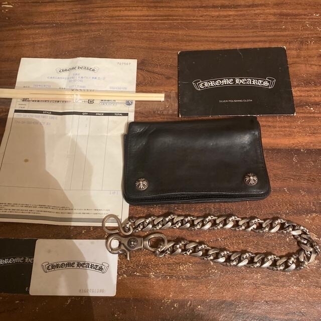 誠実 Chrome Hearts - クロムハーツウォレットファンシーチェーン