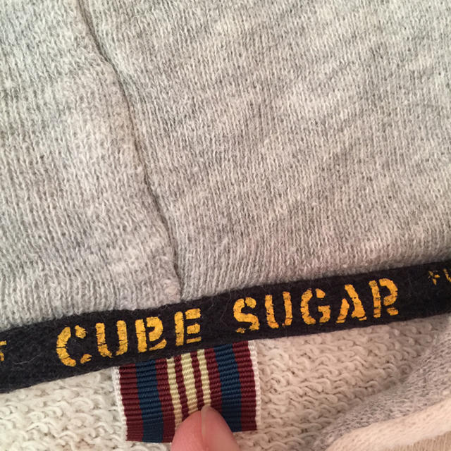 CUBE SUGAR(キューブシュガー)のCUBE SUGAR パーカー お値下げしました！ レディースのトップス(トレーナー/スウェット)の商品写真