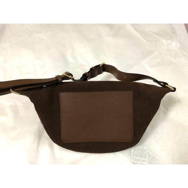 Noble - chiiiibag／Suede Waist Bag ブラウン 未使用の通販 by ...