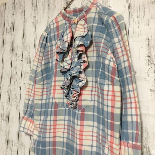 POLO RALPH LAUREN(ポロラルフローレン)の【人気】ポロジーンズカンパニー シャツワンピース　チェック レディースのワンピース(ひざ丈ワンピース)の商品写真