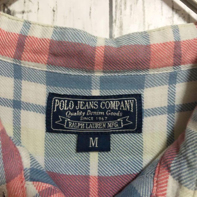 POLO RALPH LAUREN(ポロラルフローレン)の【人気】ポロジーンズカンパニー シャツワンピース　チェック レディースのワンピース(ひざ丈ワンピース)の商品写真