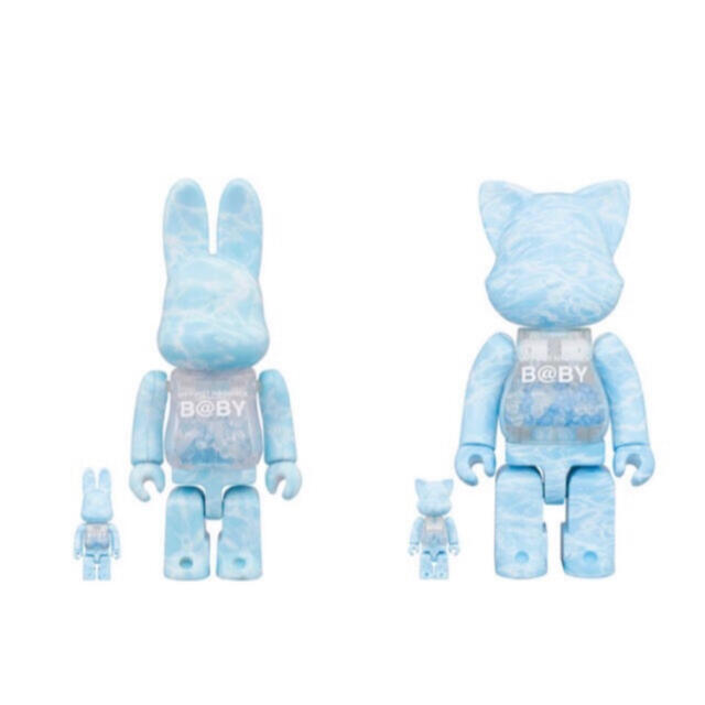 BE@RBRICK(ベアブリック)のMY FIRST R@BBRICK B@BY WATER CRESTセット エンタメ/ホビーのフィギュア(その他)の商品写真