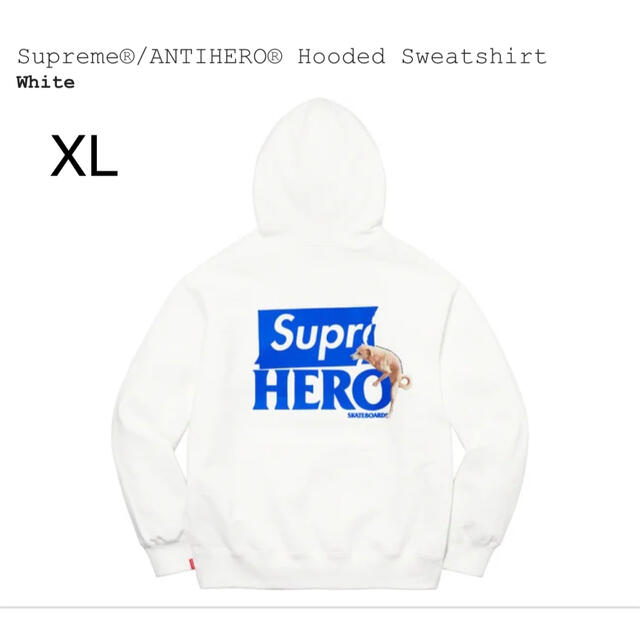 Supreme ANTIHERO Hooded Sweatshirt XL