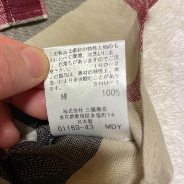 BURBERRY(バーバリー)のバーバリー　半袖　チェックシャツ　100㎝ キッズ/ベビー/マタニティのキッズ服男の子用(90cm~)(Tシャツ/カットソー)の商品写真